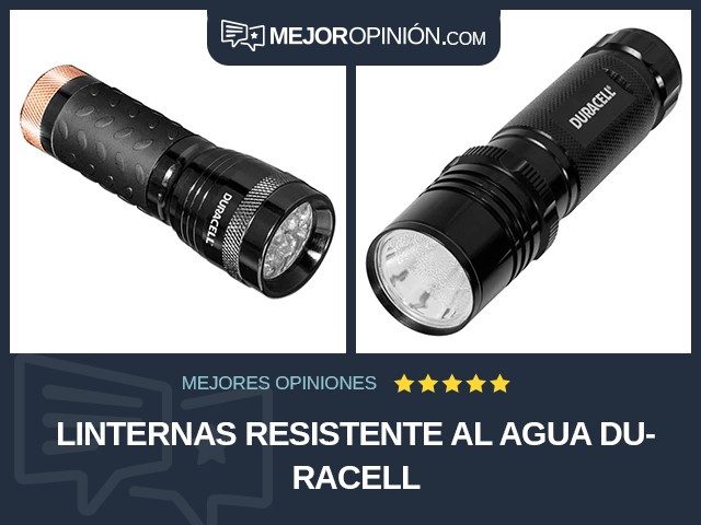 Linternas Resistente al agua Duracell