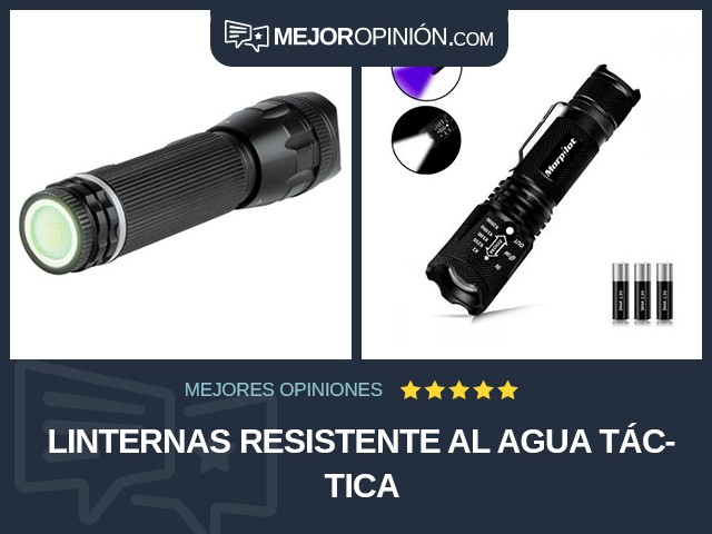 Linternas Resistente al agua Táctica