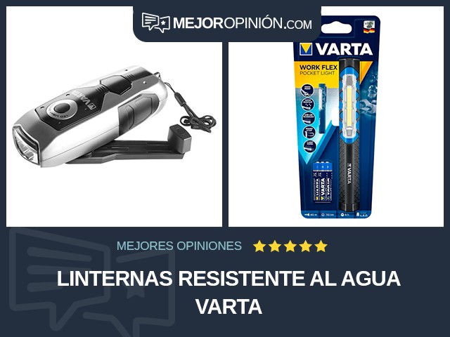 Linternas Resistente al agua Varta