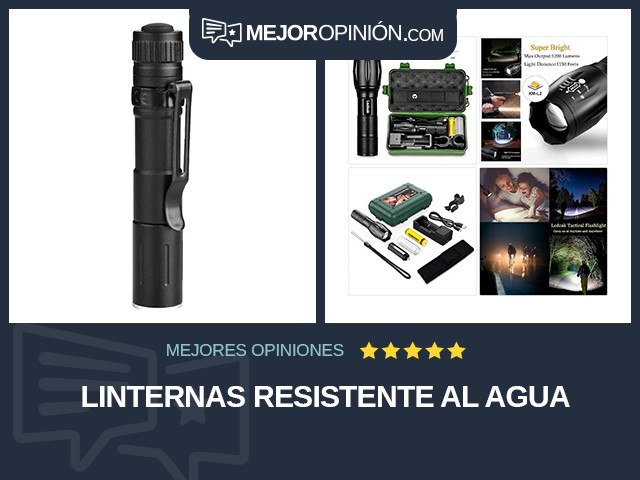 Linternas Resistente al agua