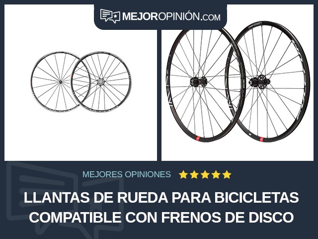 Llantas de rueda para bicicletas Compatible con frenos de disco 700