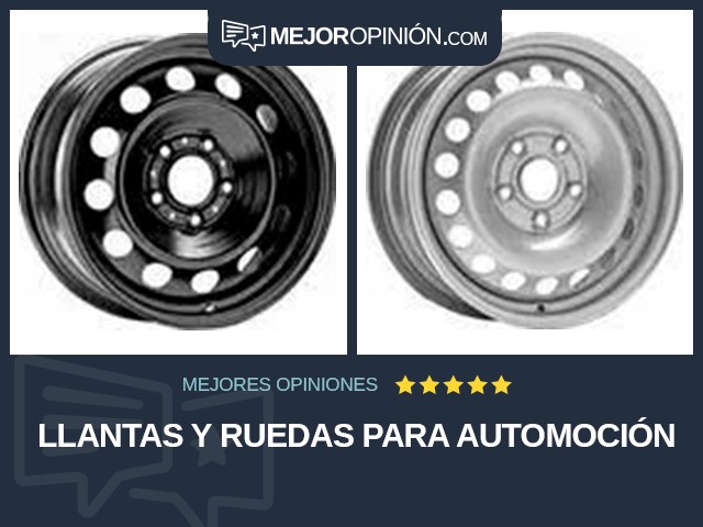 Llantas y ruedas para automoción