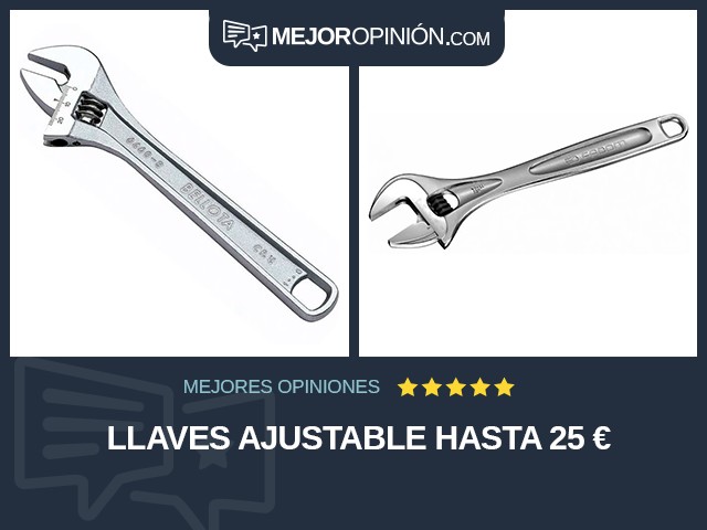 Llaves Ajustable Hasta 25 €