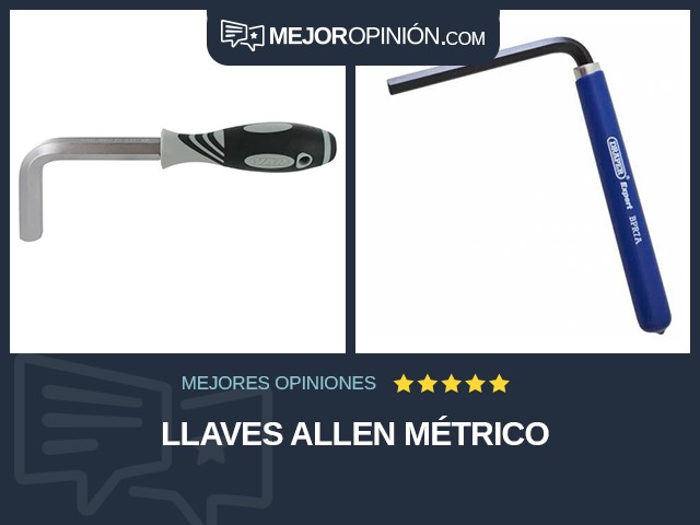 Llaves Allen Métrico