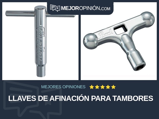 Llaves de afinación para tambores