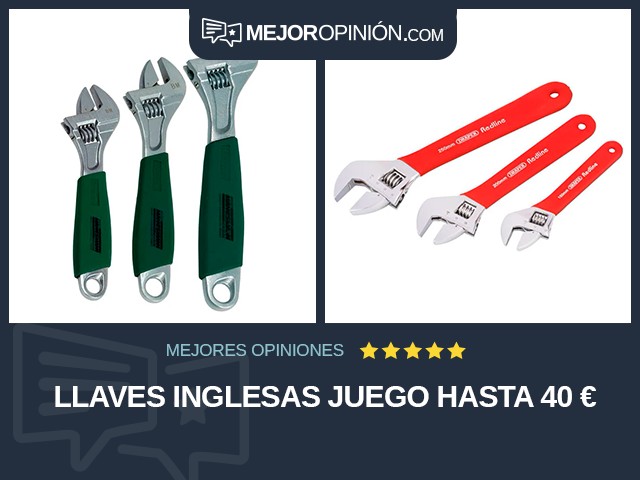 Llaves inglesas Juego Hasta 40 €