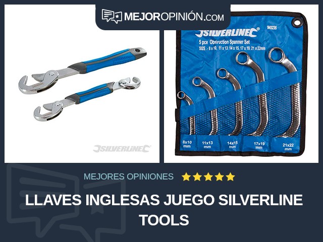 Llaves inglesas Juego Silverline Tools