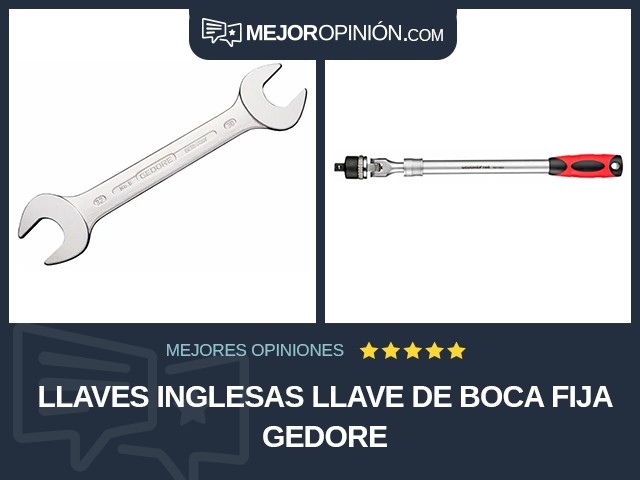 Llaves inglesas Llave de boca fija Gedore