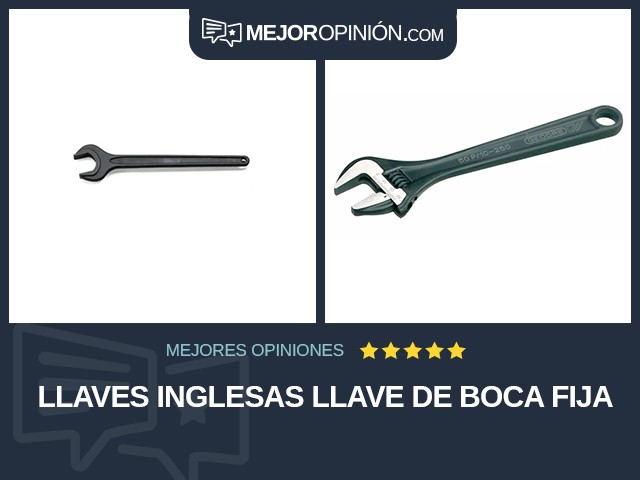 Llaves inglesas Llave de boca fija