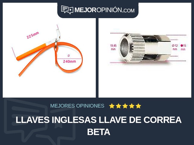 Llaves inglesas Llave de correa Beta