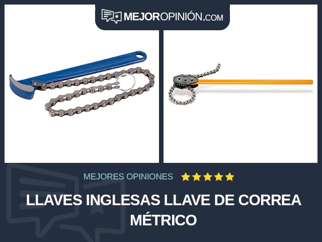 Llaves inglesas Llave de correa Métrico