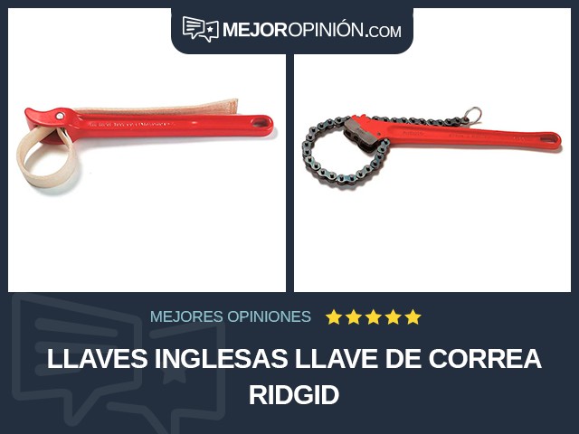 Llaves inglesas Llave de correa RIDGID