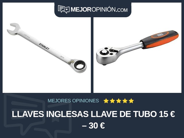 Llaves inglesas Llave de tubo 15 € – 30 €