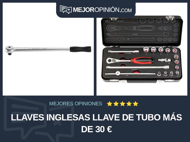 Llaves inglesas Llave de tubo Más de 30 €