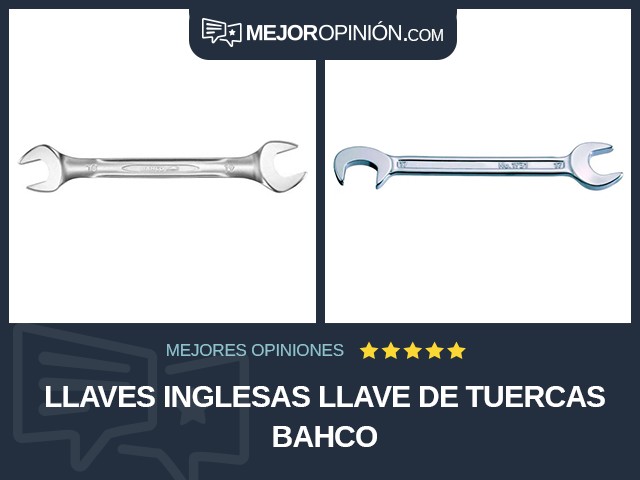 Llaves inglesas Llave de tuercas Bahco