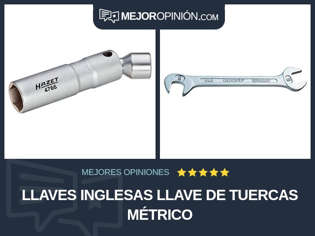 Llaves inglesas Llave de tuercas Métrico