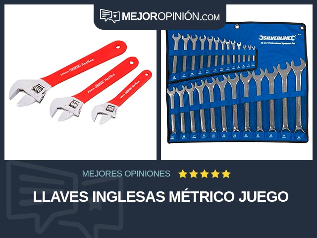 Llaves inglesas Métrico Juego