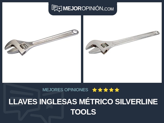 Llaves inglesas Métrico Silverline Tools