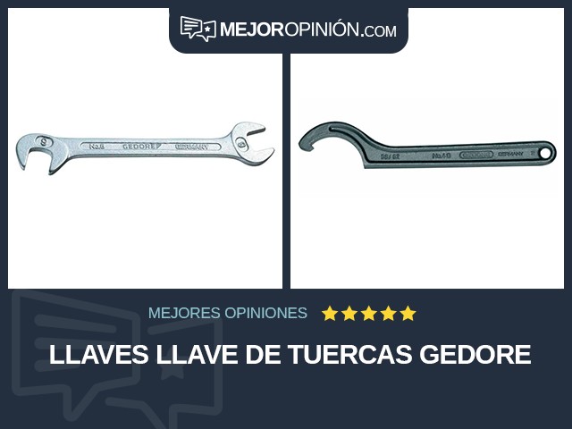 Llaves Llave de tuercas Gedore