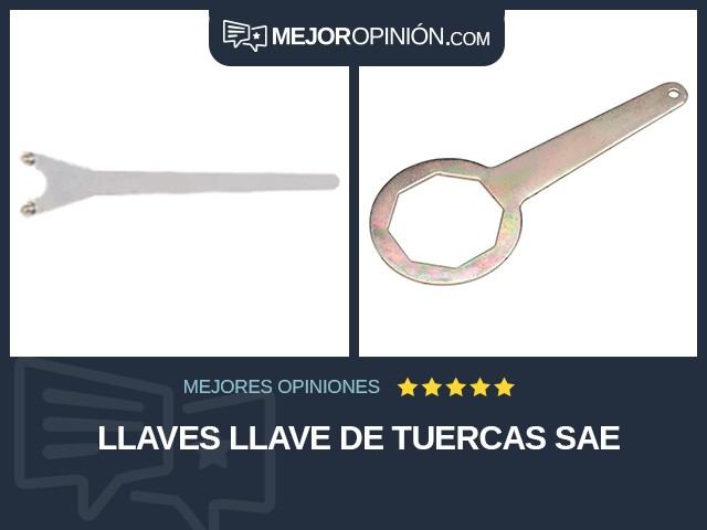 Llaves Llave de tuercas SAE