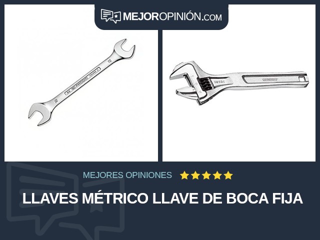 Llaves Métrico Llave de boca fija