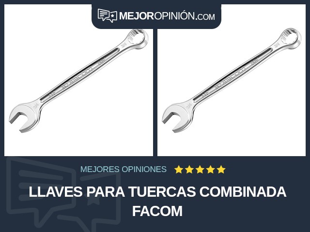 Llaves para tuercas Combinada Facom