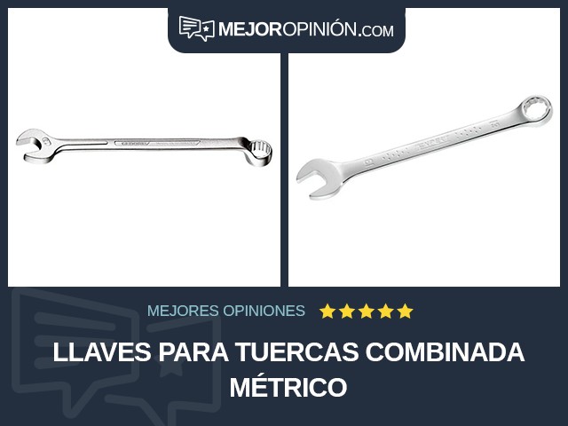 Llaves para tuercas Combinada Métrico