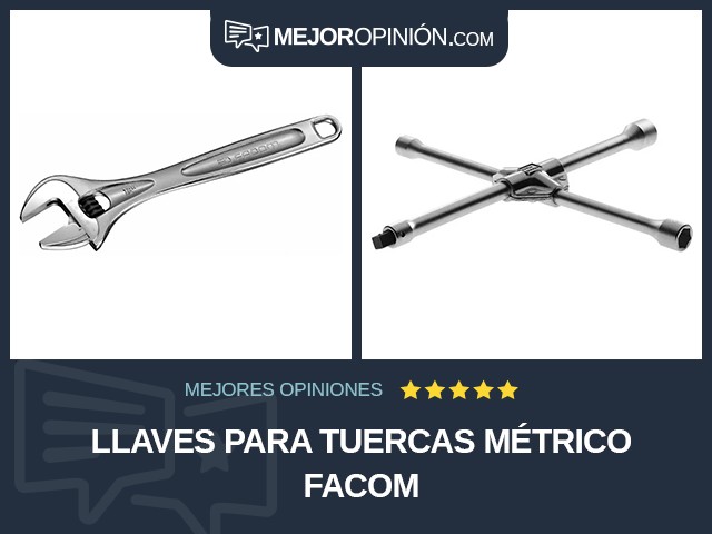 Llaves para tuercas Métrico Facom