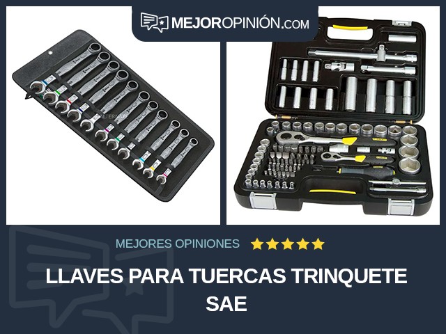 Llaves para tuercas Trinquete SAE