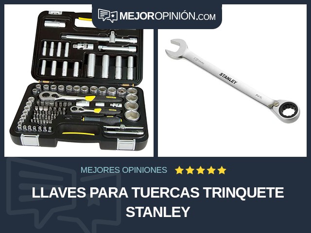 Llaves para tuercas Trinquete STANLEY