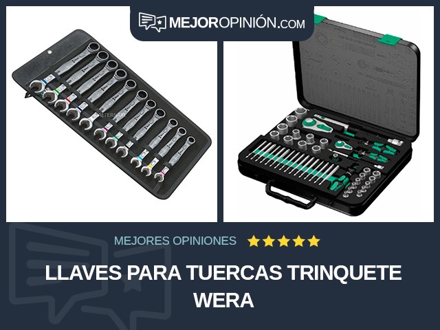 Llaves para tuercas Trinquete Wera