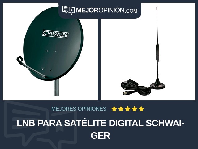 LNB para satélite Digital Schwaiger