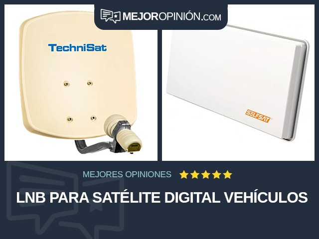 LNB para satélite Digital Vehículos