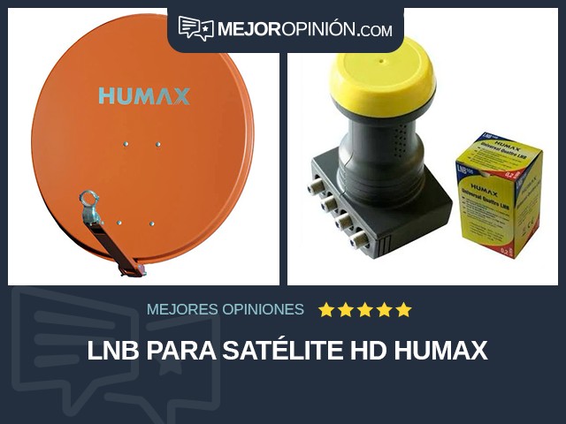 LNB para satélite HD Humax