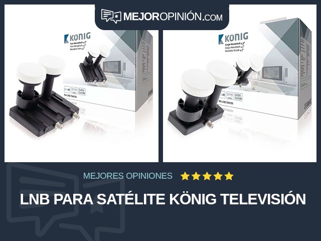 LNB para satélite König Televisión