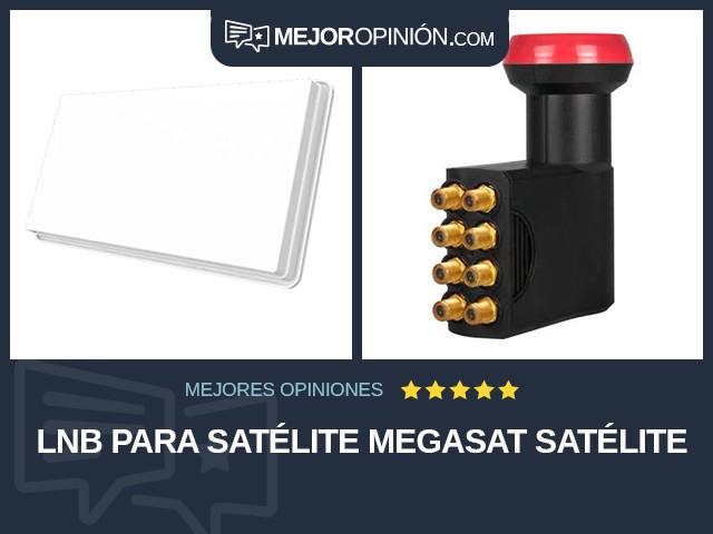 LNB para satélite Megasat Satélite