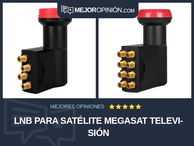 LNB para satélite Megasat Televisión