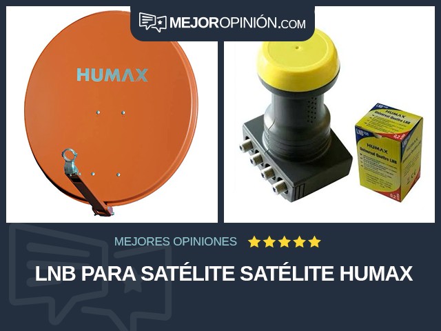 LNB para satélite Satélite Humax