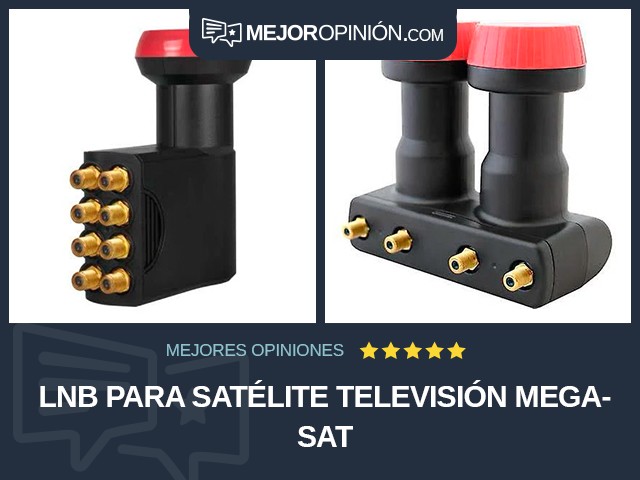 LNB para satélite Televisión Megasat