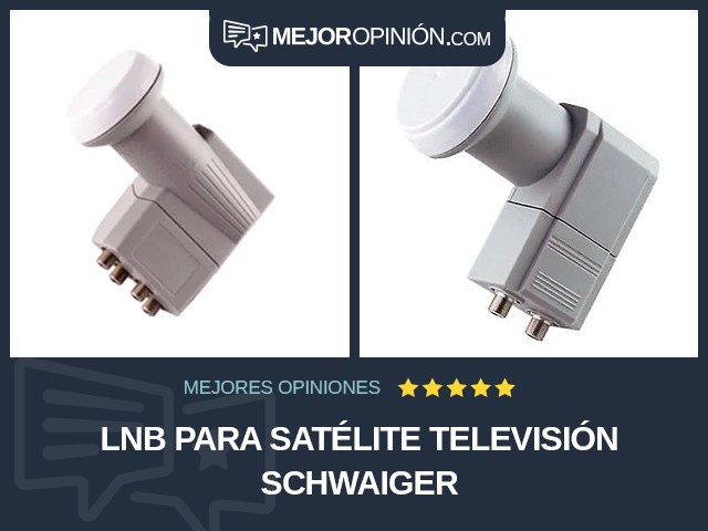 LNB para satélite Televisión Schwaiger
