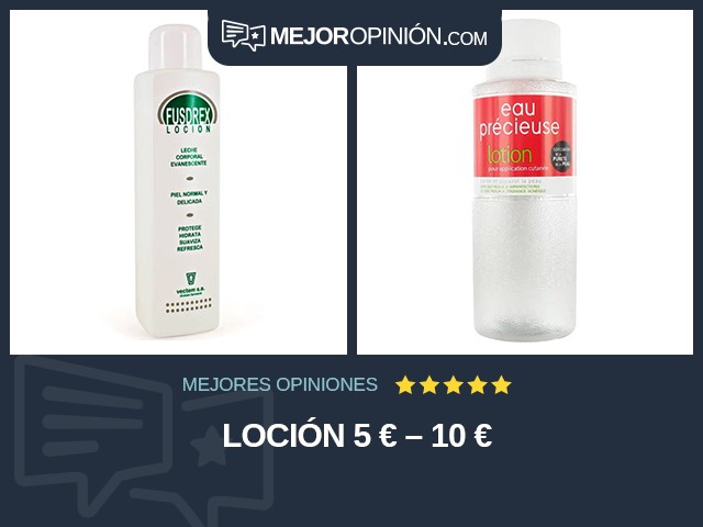 Loción 5 € – 10 €