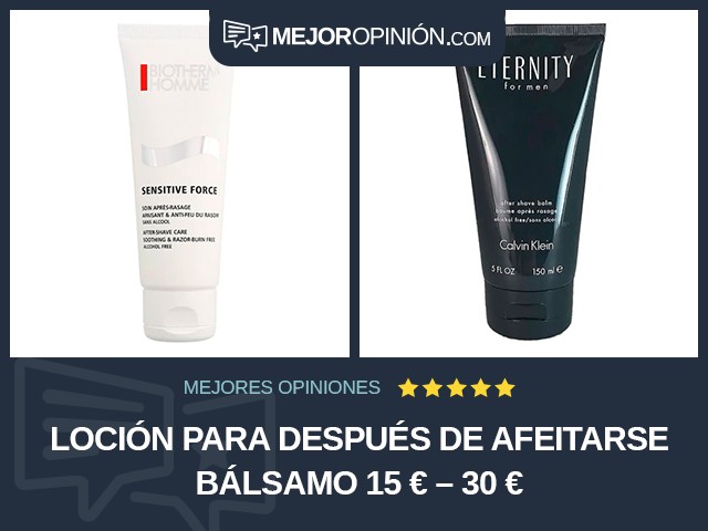 Loción para después de afeitarse Bálsamo 15 € – 30 €