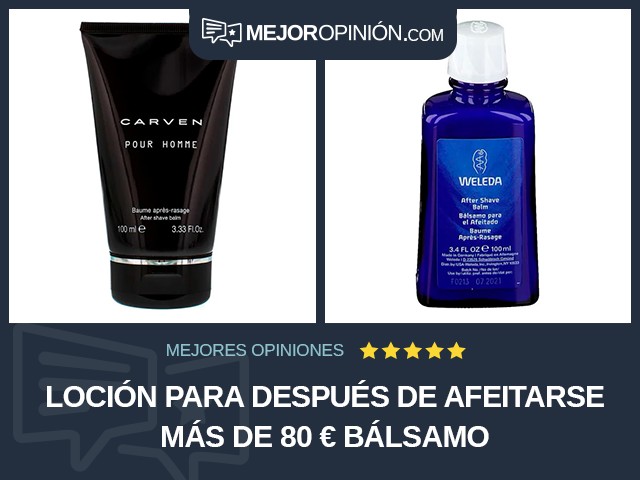 Loción para después de afeitarse Más de 80 € Bálsamo