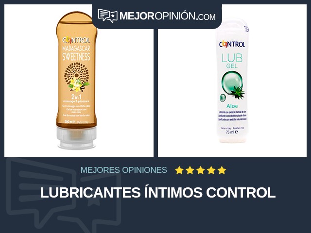 Lubricantes íntimos Control