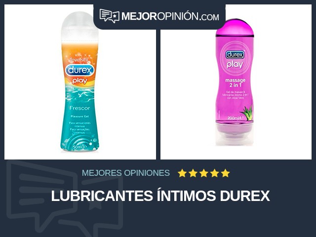 Lubricantes íntimos Durex