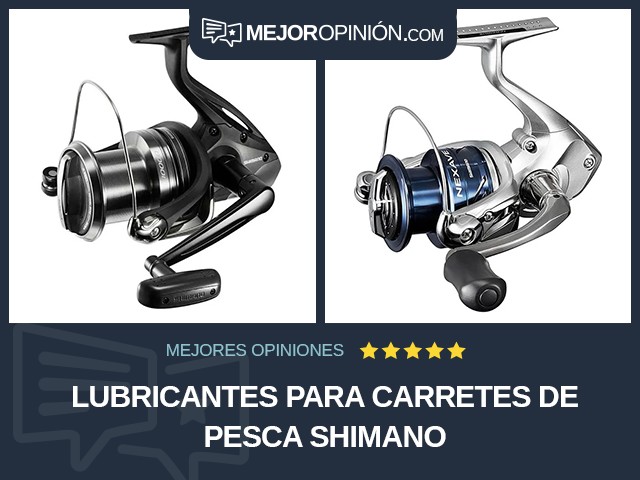 Lubricantes para carretes de pesca Shimano