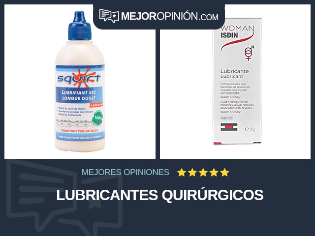 Lubricantes quirúrgicos