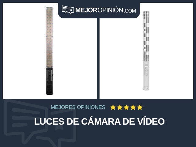 Luces de cámara de vídeo