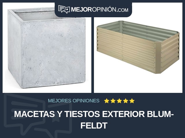 Macetas y tiestos Exterior Blumfeldt