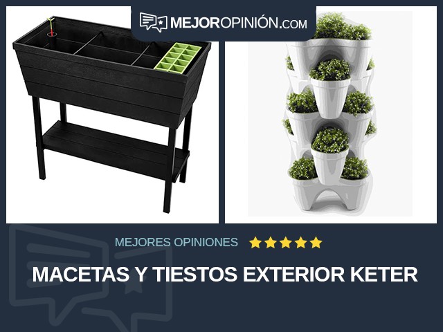 Macetas y tiestos Exterior Keter